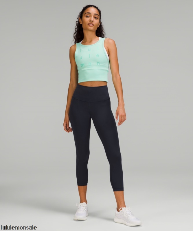 Lululemon Damen DELULU093 | Wunder Train High-rise Crop 23 True Navy